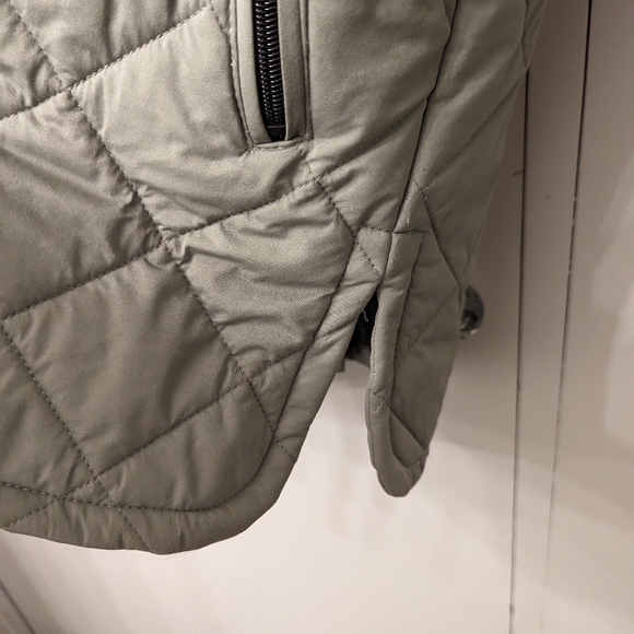 LIKE NEW Avec Les Filles Lightweight Quilted Utility Jacket Size Extra Small - Picture 7 of 8